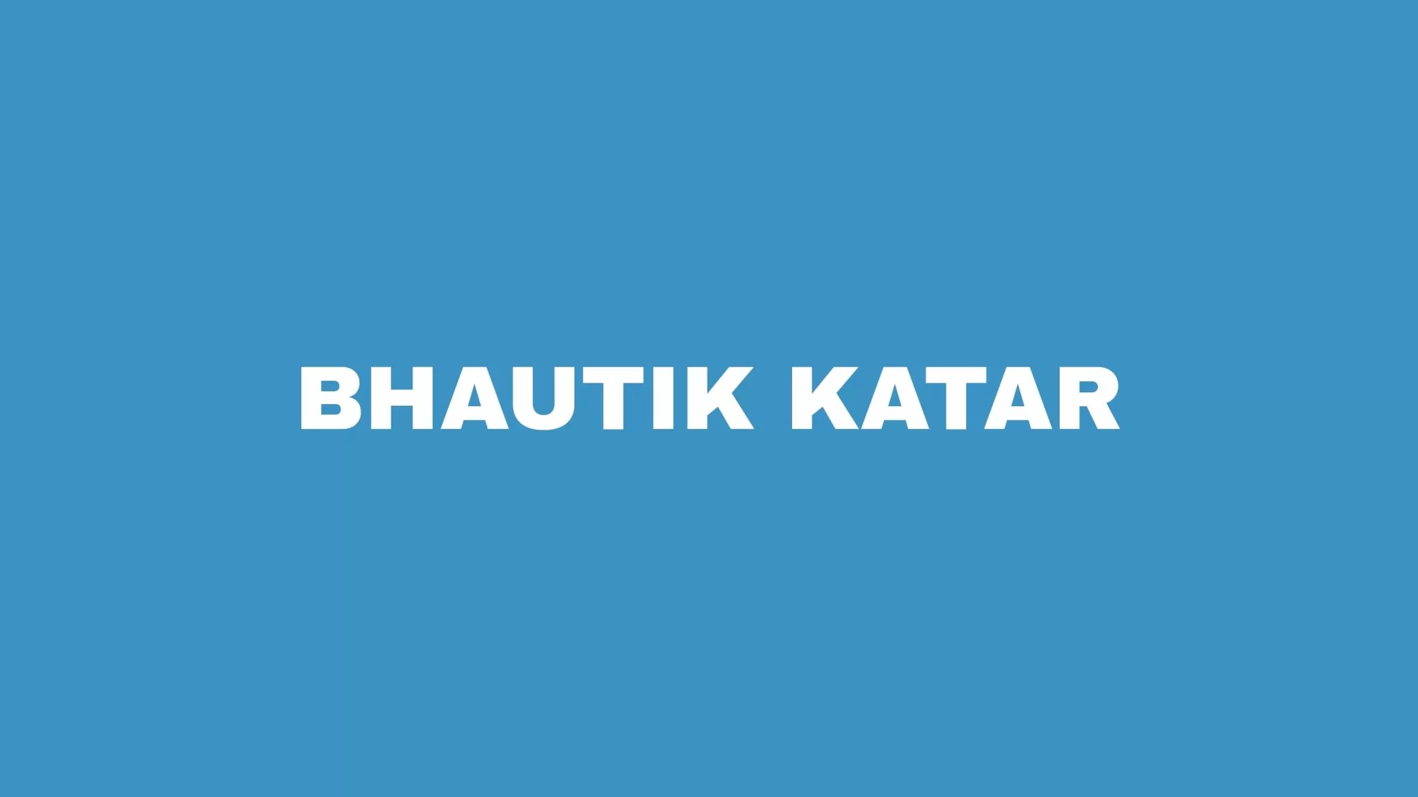 Cover Image of Bhautik Katar