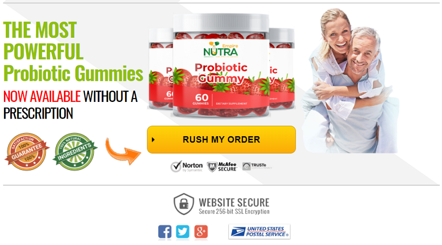 Cover Image of Nutra Empire Probiotic Gummies