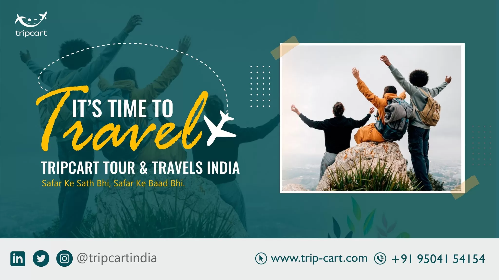 Cover Image of Tripcart Tours & Travels India