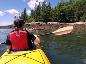 Maine sea Kayaking and Camping