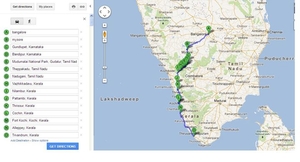 Bike trip - Bangalore to Trivandrum via Mysore