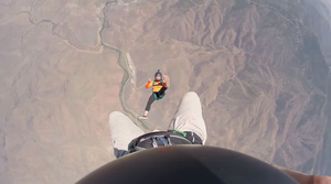 It took a 10,000 ft. drop for this woman to accept a marriage proposal