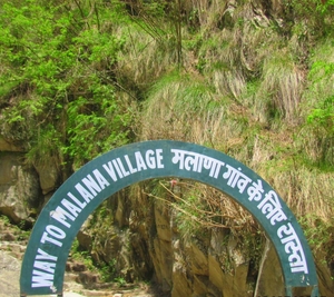 Walking to a different world: Malana Village