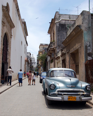 Around the streets of Habana Vieja, Cuba
