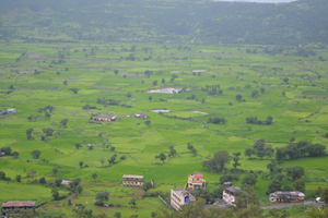 Checking out Buddhist caves near Lonavla