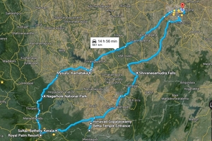 Motorcycle Diaries : A solo backpack ride to Kalpetta (Waynard)