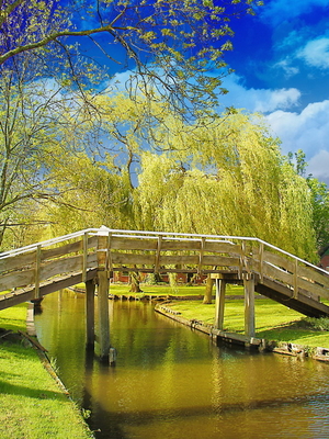 Villagers In This Gorgeous Dutch Village Without Roads Are Living Your Dream Life