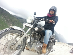 On two wheels till Keylong