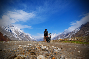 Scootering In Ladakh 2012