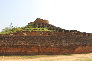 Kesaria, Bihar - the highest stupa of the world !!