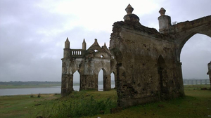 Rosary Church Shettihalli, Hassan. Down today, Up tomorrow !