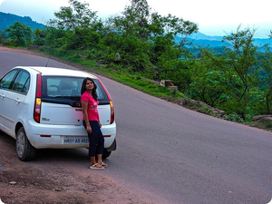 After one year, Delhi to Manali, A Monsoon drive, A night drive