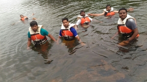 Still water Rafting at Dubare