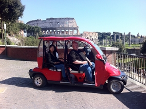 Rome by Golf Cart: Guided Customisable Tour