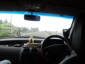 Biking trip to mini France in India
