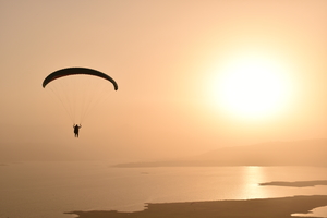 Paragliding in Kamshet, Maharashtra
