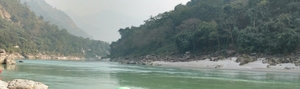 Rafting in the Ganges