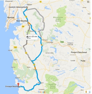 Car ride to Diveagar 'the less explored'