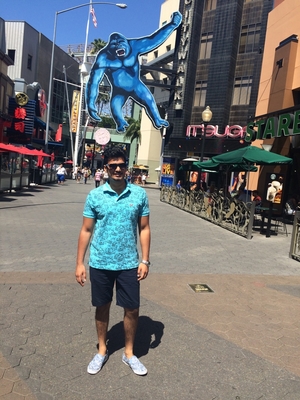 Behind the Scene at The Universal Studios , L.A