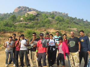 Gavirangana Betta: Night Trekking with Rappelling