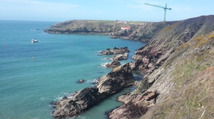 Beautiful Islands of Pembrokeshire - off the rocky coastline