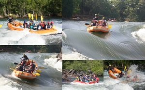 Frolicking in the White Water of River Kali, Dandeli