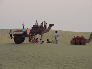 Undying sand-dunes of Jaisalmer
