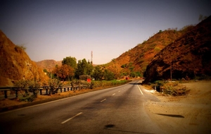 The long drive to the Little Rann of Kutch