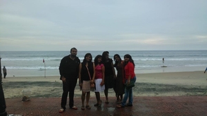 When sea got the better of us - Kovalam, Kerala