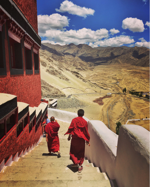 Monks, Monasteries And Chortens Of Ladakh