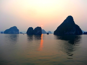 Where dragons once belonged: Halong Bay