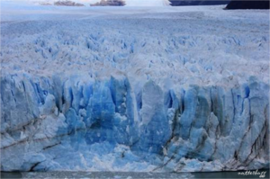 Climbing a glacier in Argentina