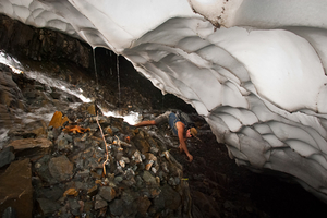 Glacial Caves & Icebergs- White Boar Lake, BC