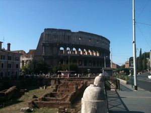Eating, Praying, Loving in Rome.