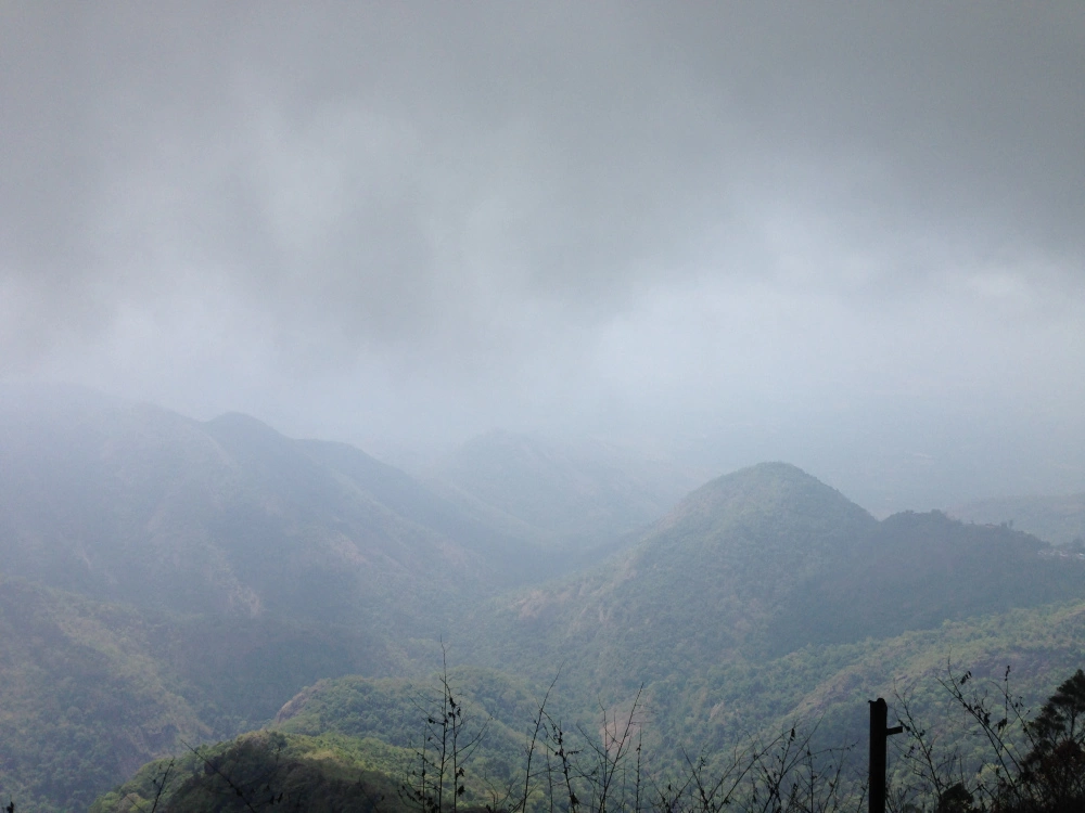 Photo of A hamlet amidst the
