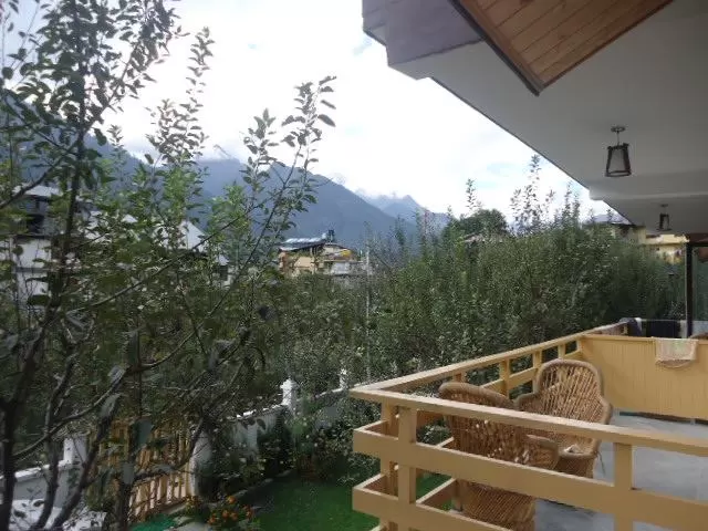 Photo of Himalayas with my le