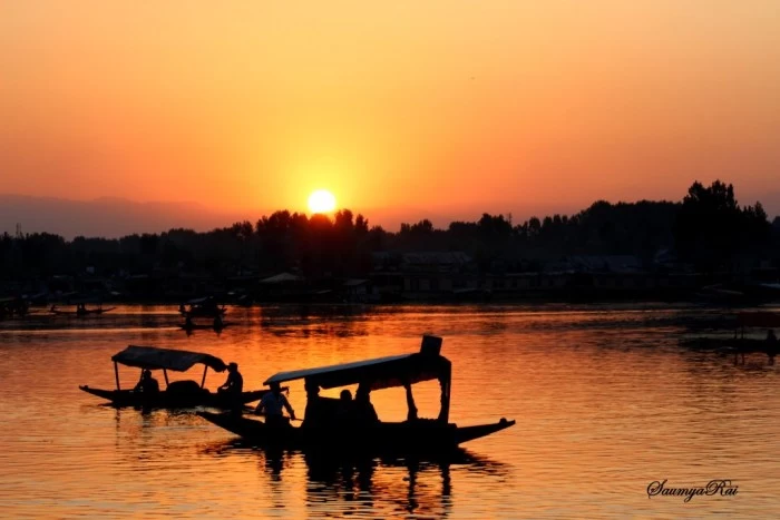 Photo of Sunset at Dal Lake, 