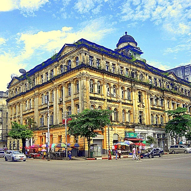 Photo of Yangon's Colonial Le