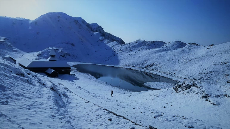 Photo of An old motorcycle an