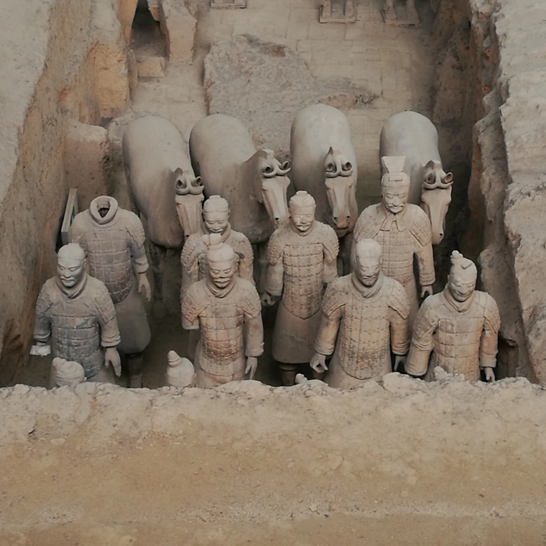 Photo of Xi'an, walking into 