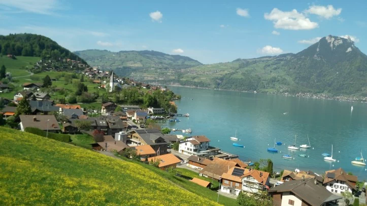 Photo of Spiez - A Postcard T