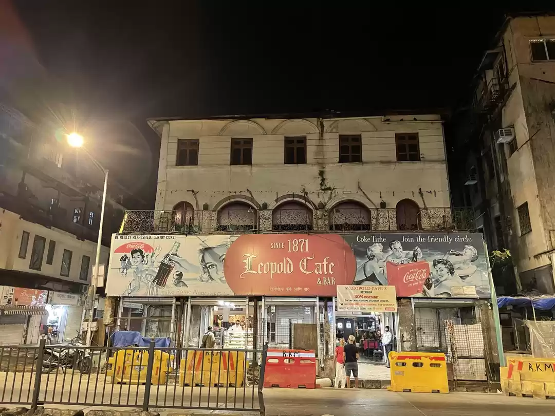 Leopold Cafe, Mumbai, On Colaba Causeway, the first target …