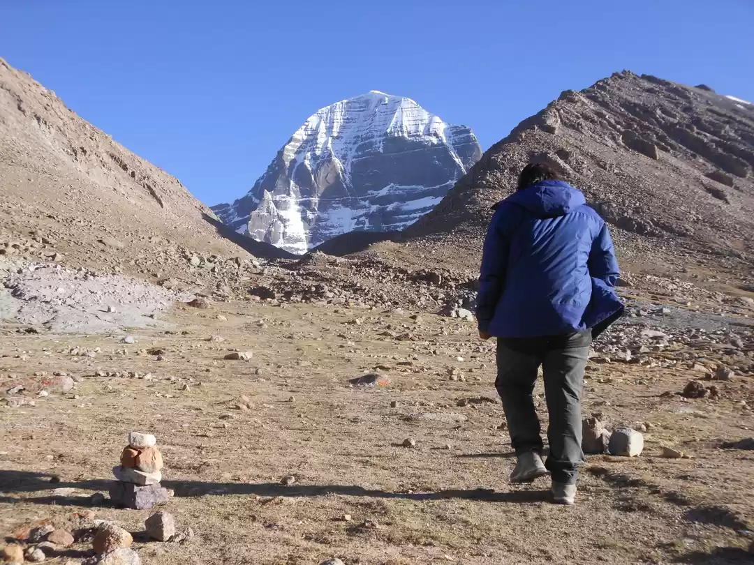 Photo of Mount Kailash first