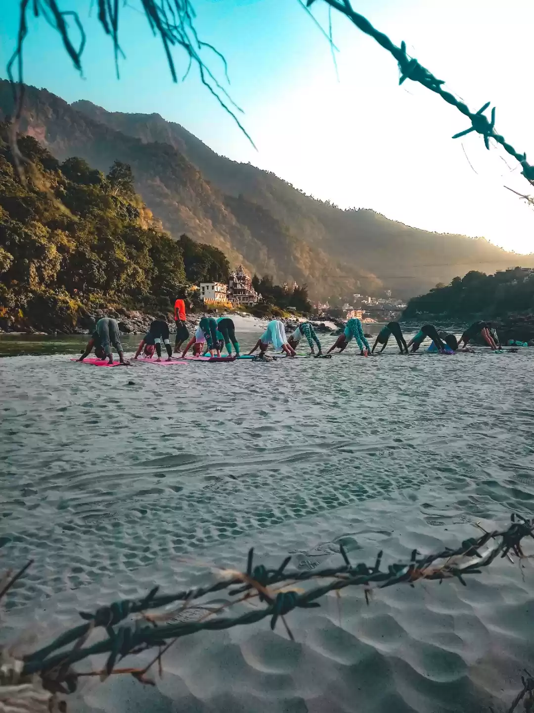 Photo of Yoga session in the 