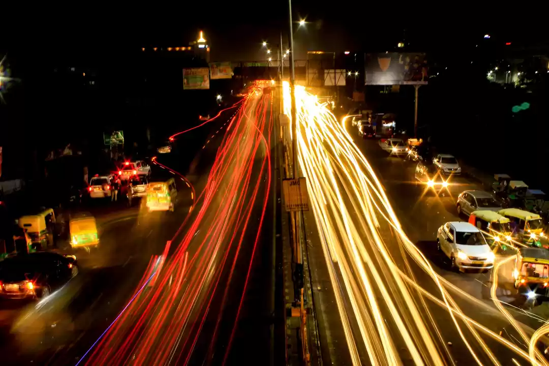 Photo of City lights , Delhi 