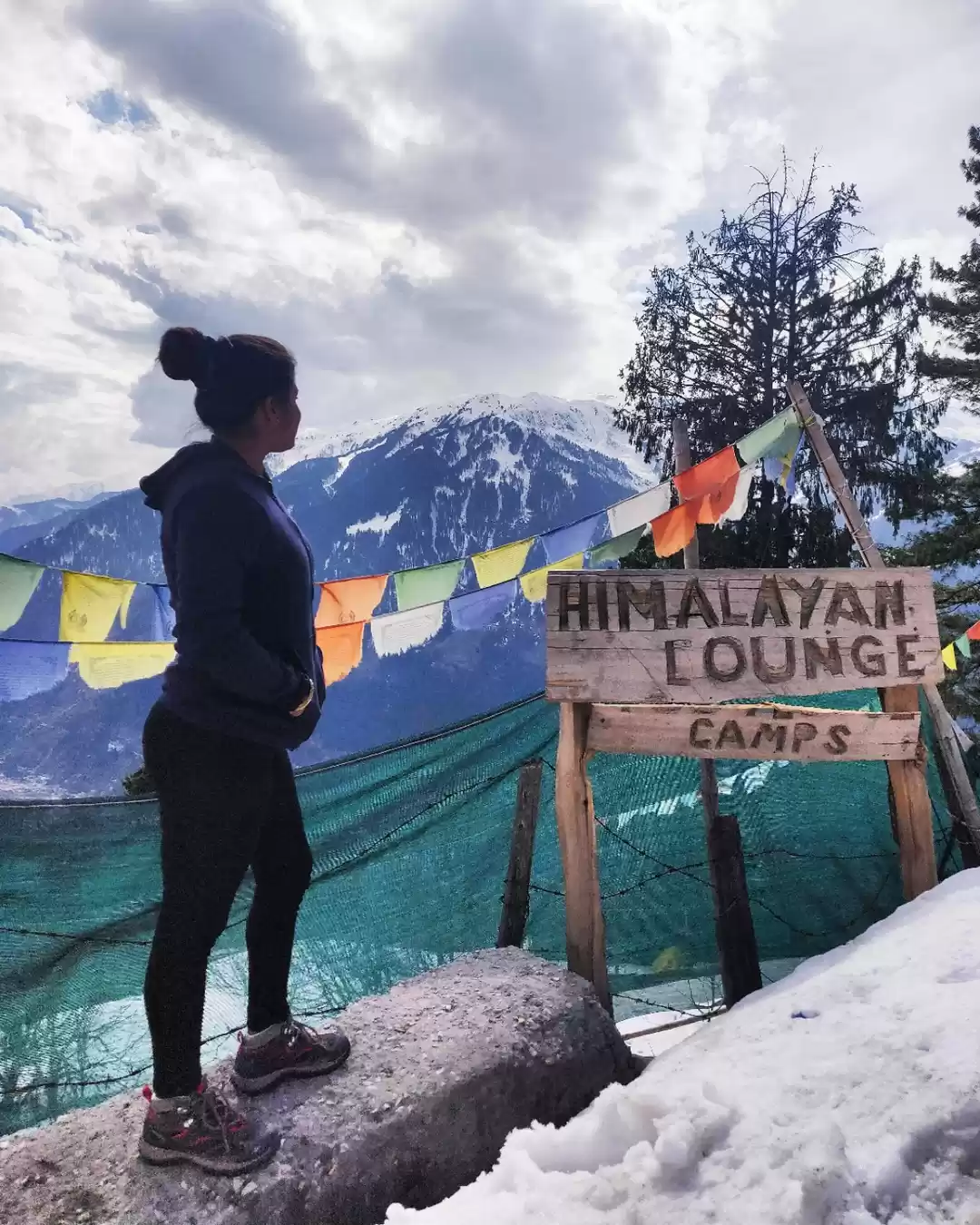 Photo of Dhauladhar Range.