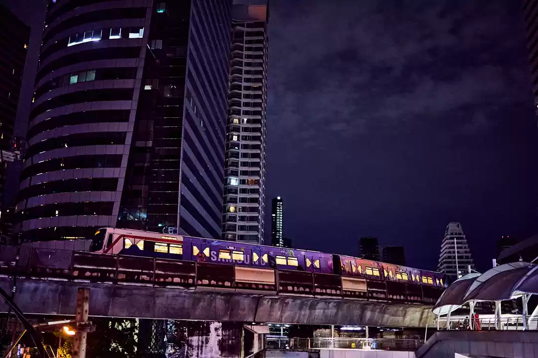 Photo of Bangkok after dark