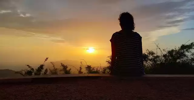 Photo of Sunset at Dhupgarh, 