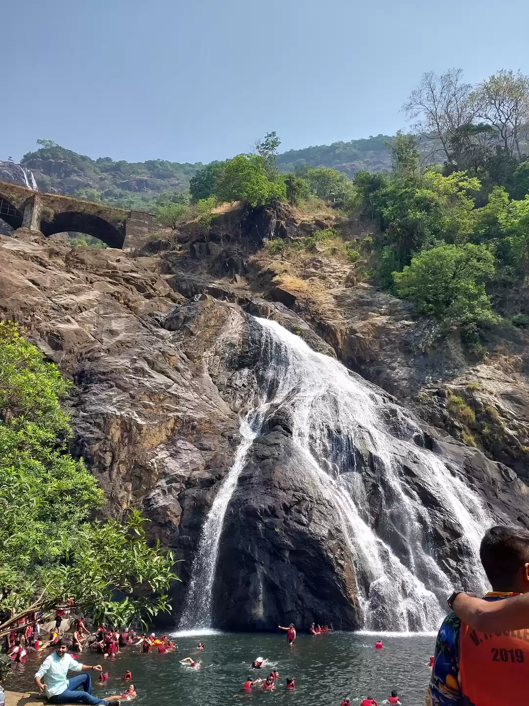 Photo of Dudhgsagar in March