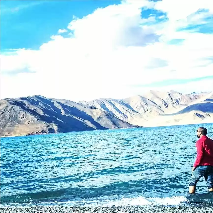 Photo of Pangong lake..Scinti